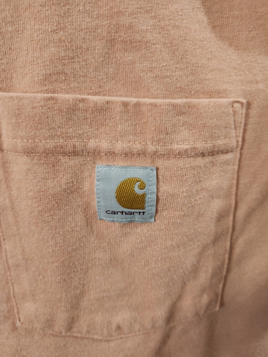 Carhartt Loose Fit Pocket Tee in Peach - Picture 3 of 4